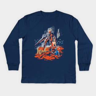 ARMY OF GHOULS Kids Long Sleeve T-Shirt